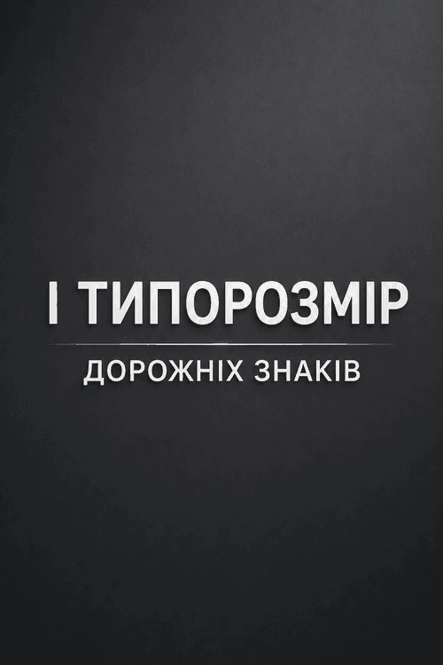 I - Типорозмір