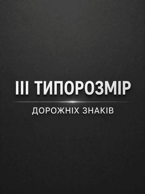 III - Типорозмір