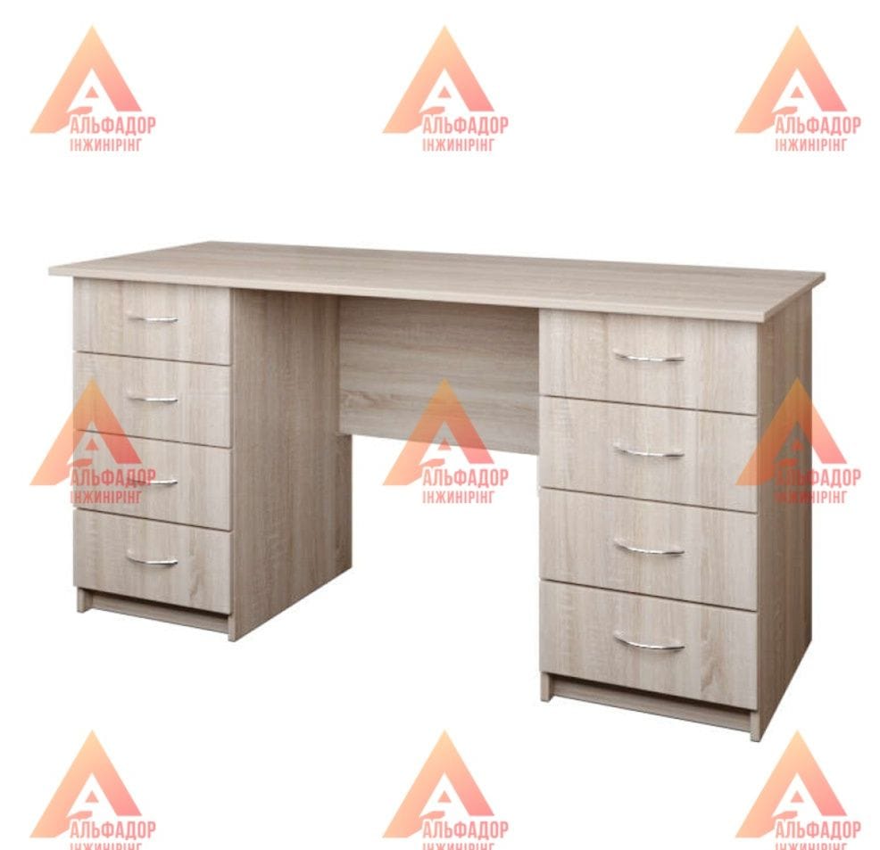 купити офісний стіл, офісний стіл СР-7, письмовий стіл 1500х600, письмовий стіл 1500х700, стіл для школи, стіл для вузу, стіл для навчального кабінету, стіл з ламінованої ДСП, екологічний офісний стіл, меблі для навчальних закладів, стіл з ПВХ кромкою, ст