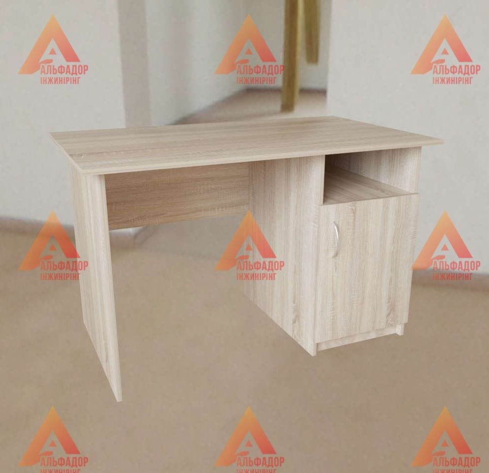 купити офісний стіл, офісний стіл СР-8, письмовий стіл 1200х600, письмовий стіл 1200х700, стіл для школи, стіл для вузу, стіл для навчального кабінету, стіл з ламінованої ДСП, екологічний офісний стіл, меблі для навчальних закладів, стіл з ПВХ кромкою, ст