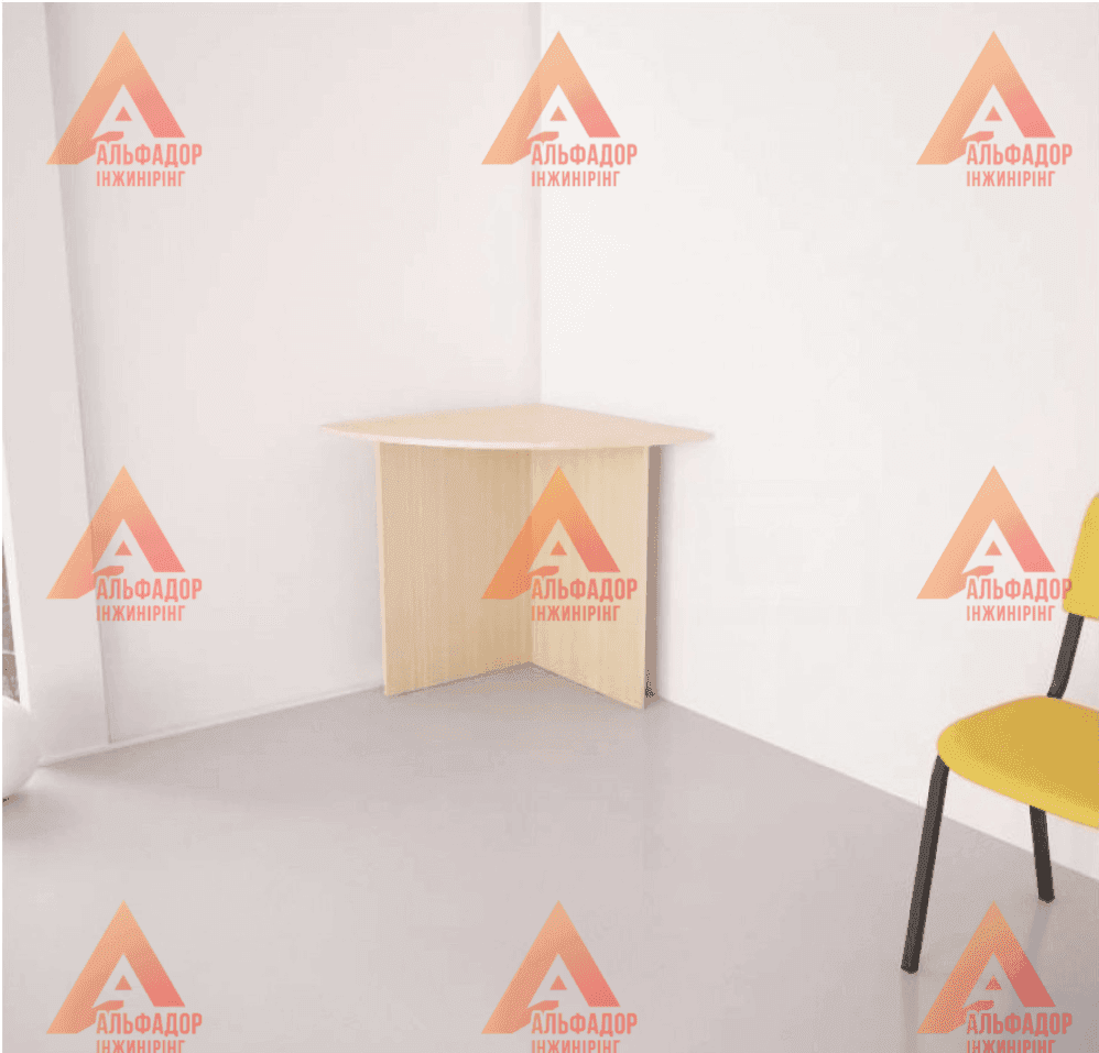 офісний стіл СУ-3, купити офісний стіл, стіл з ДСП, стіл з кромкою ПВХ, стіл для школи, стіл для університету, робочий стіл для навчання, меблі для офісу, кутовий офісний стіл, стіл для комп’ютера