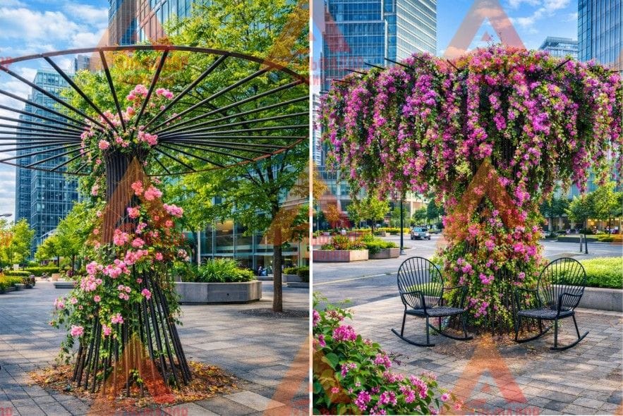 Green Point металеве дерево 4