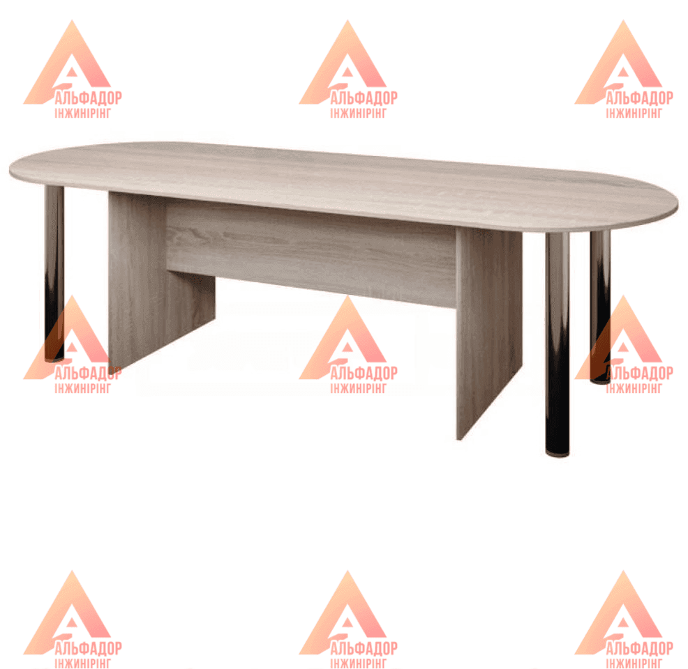 офісний конференц-стіл КС, стіл для переговорів, стіл для конференц-залу, великий офісний стіл, стіл з ДСП, стіл з кромкою ПВХ, купити конференц-стіл, стіл для навчального закладу, меблі для офісу, стіл для командної роботи