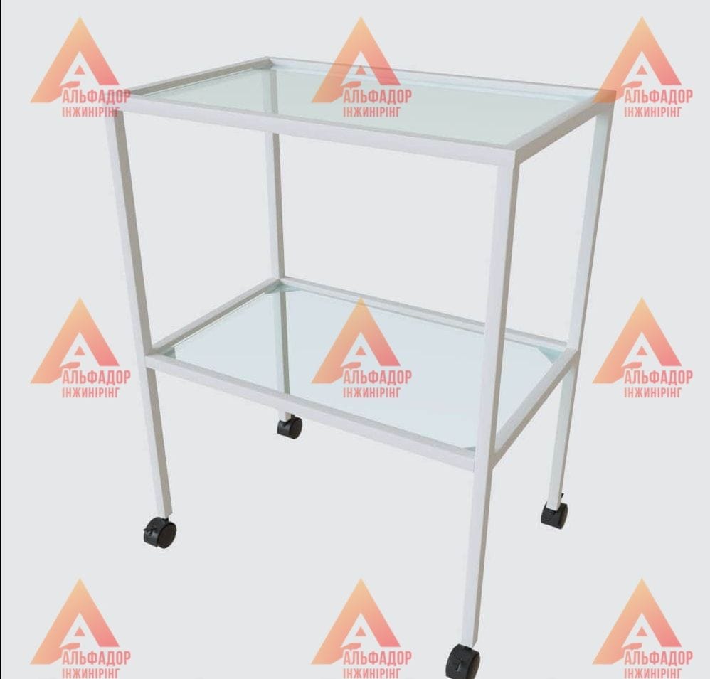 інструментальний стіл, мобільний стіл медичний, стіл для косметолога, стіл на колесах, стіл для інструментів, купити медичний стіл, стіл для салону краси, обладнання для клініки