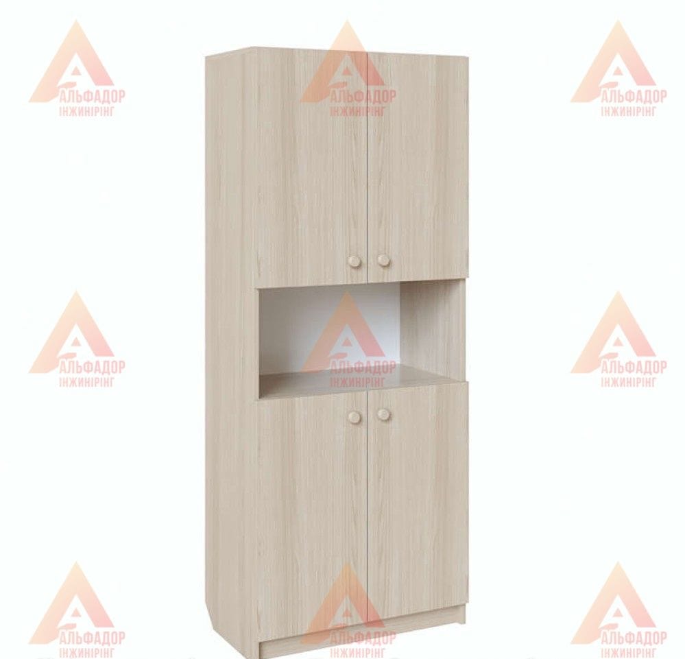 Дитяча шафа для садочка, шафа для ДНЗ, шафа для роздягальні дитяча, шафа для іграшок дитяча, шафа для одягу дитяча, шафа 600х320х1500 мм, шафа для дошкільних закладів, купити дитячу шафу, шафа з ДСП для садочка, шафа з відкритими полицями