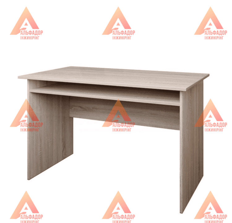 купити офісний стіл, офісний стіл СР-2, письмовий стіл для школи, стіл для навчального кабінету, стіл для вузу, стіл з ламінованої ДСП, екологічний офісний стіл, меблі для навчальних закладів, стіл з ПВХ кромкою, письмовий стіл 1200х600, письмовий стіл 12
