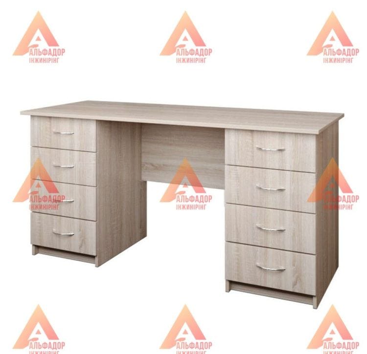 купити офісний стіл, офісний стіл СР-7, письмовий стіл 1500х600, письмовий стіл 1500х700, стіл для школи, стіл для вузу, стіл для навчального кабінету, стіл з ламінованої ДСП, екологічний офісний стіл, меблі для навчальних закладів, стіл з ПВХ кромкою, ст