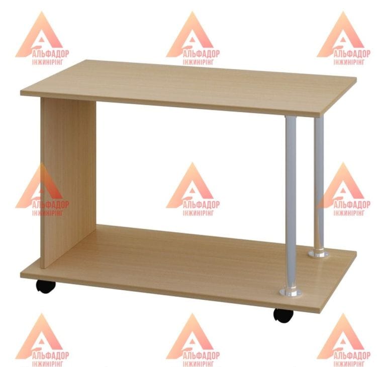 офісний стіл СУ-5, компактний офісний стіл, стіл з ДСП, стіл з кромкою ПВХ, купити офісний стіл, стіл для школи, стіл для університету, робочий стіл для навчання, меблі для офісу, кутовий стіл для кабінету