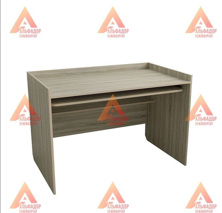 купити офісний стіл, офісний стіл для дому, стіл для роботи вдома, письмовий стіл з ДСП, стіл дуб сонома, зручний офісний стіл, компактний стіл для офісу, стіл для домашнього кабінету, стіл з ламінованої ДСП, офісні меблі купити, стіл з ПВХ кромкою, стіл