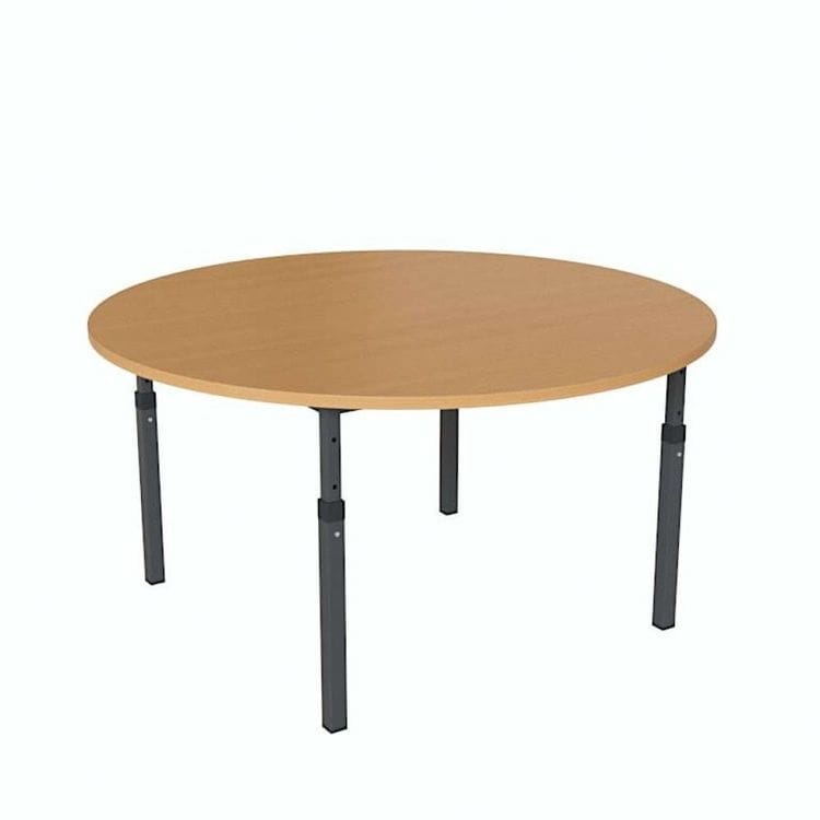 дитячий стіл, дитяча парта, стіл круглий, стіл для дитячого садка, стіл для дошкільних закладів, дитячі меблі, стіл для дітей, стіл з металевим каркасом, стіл з ДСП, стіл з ПВХ кромкою, стіл бук, стіл дуб сонома, стіл вільха, стіл яблуня локарно, регульов