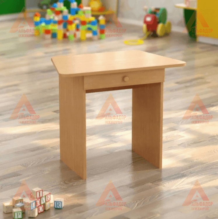 дитячий стіл, дитяча парта, стіл трапеція, стіл для дитячого садка, стіл для дошкільних закладів, дитячі меблі, стіл для дітей, стіл з металевим каркасом, стіл з ДСП, стіл з ПВХ кромкою, стіл бук, стіл дуб сонома, стіл вільха, стіл яблуня локарно, регульо