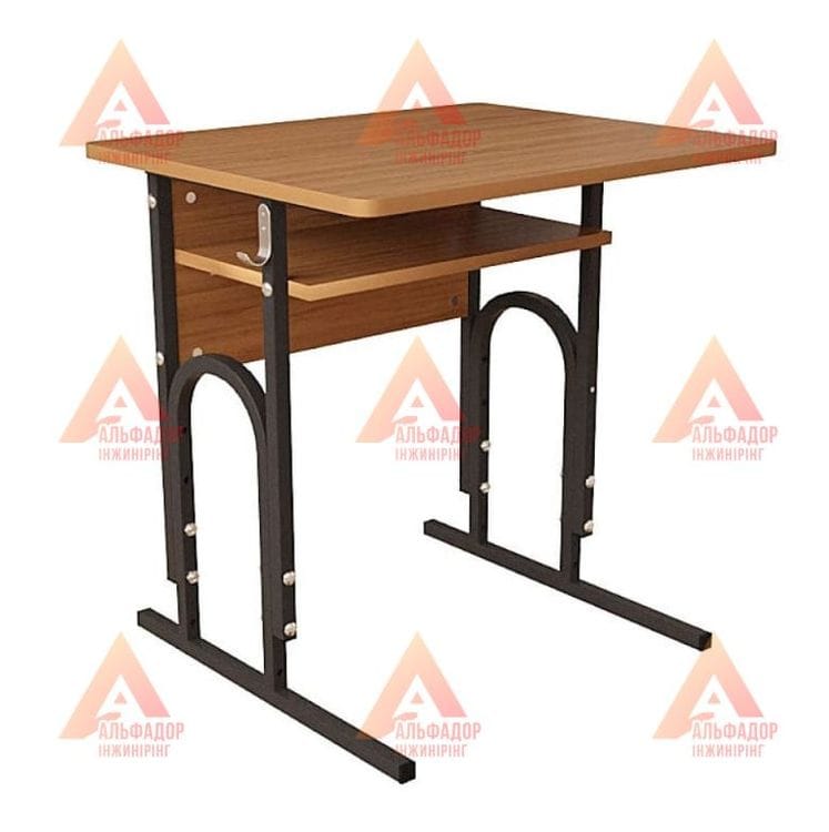 Стіл аудиторний п-подібний регульований по висоті одномісний product image