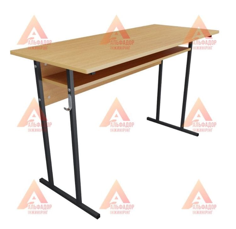 Стіл аудиторний двомісний на лижі product image