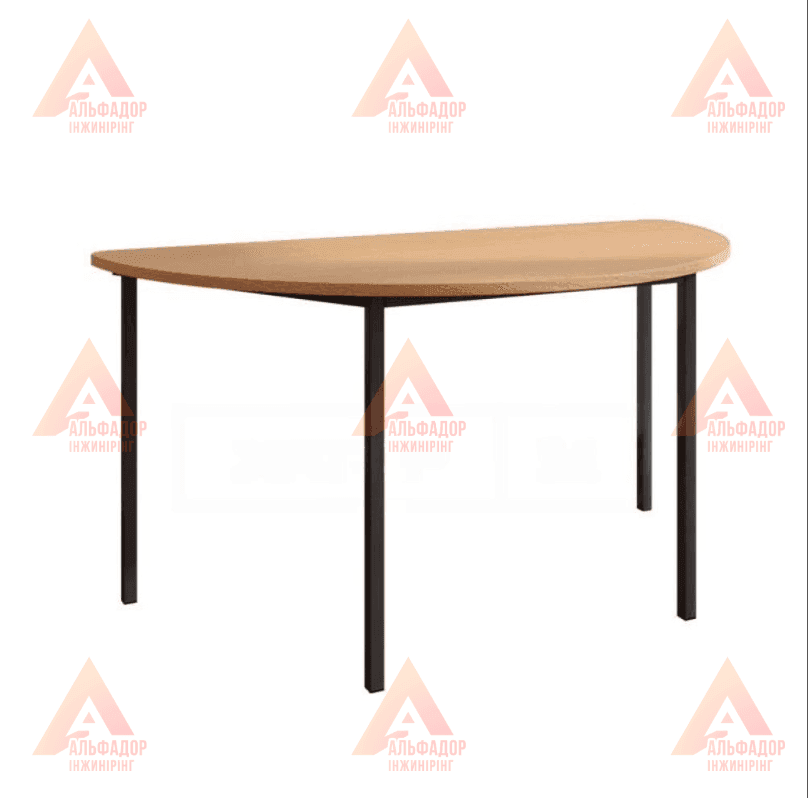 дитячий стіл, дитяча парта, стіл напівкруглий, стіл для дитячого садка, стіл для дошкільних закладів, дитячі меблі, стіл для дітей, стіл з металевим каркасом, стіл з ДСП, стіл з ПВХ кромкою, стіл бук, стіл дуб сонома, стіл вільха, стіл яблуня локарно, рег