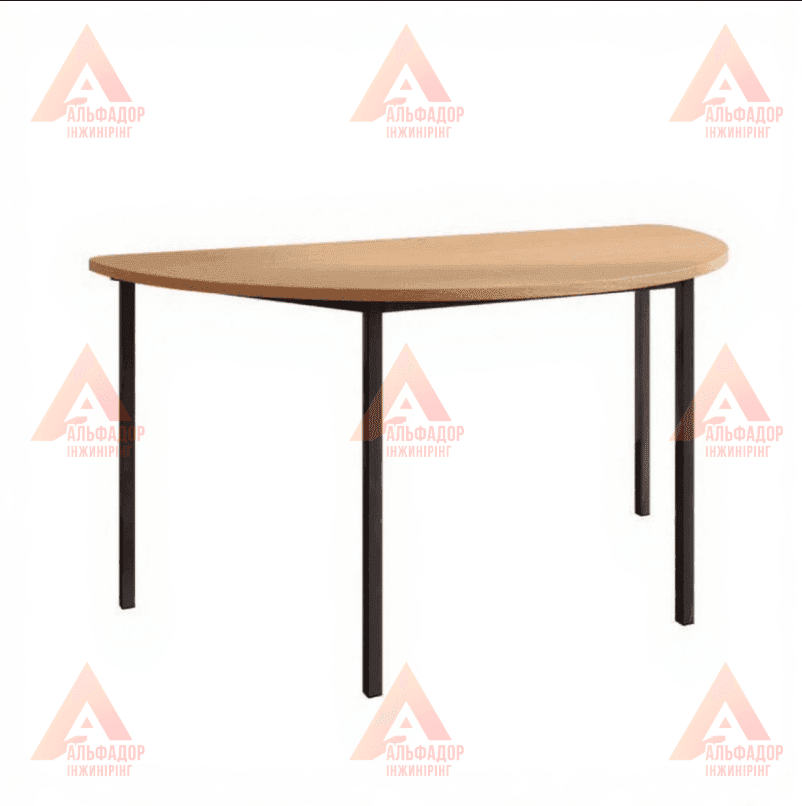 дитячий стіл, дитяча парта, стіл напівкруглий, стіл для дитячого садка, стіл для дошкільних закладів, дитячі меблі, стіл для дітей, стіл з металевим каркасом, стіл з ДСП, стіл з ПВХ кромкою, стіл бук, стіл дуб сонома, стіл вільха, стіл яблуня локарно, нер