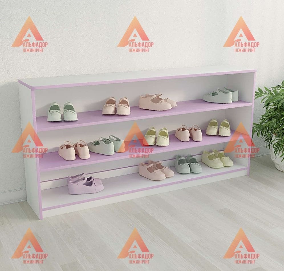 Тумба для дитячого змінного взуття