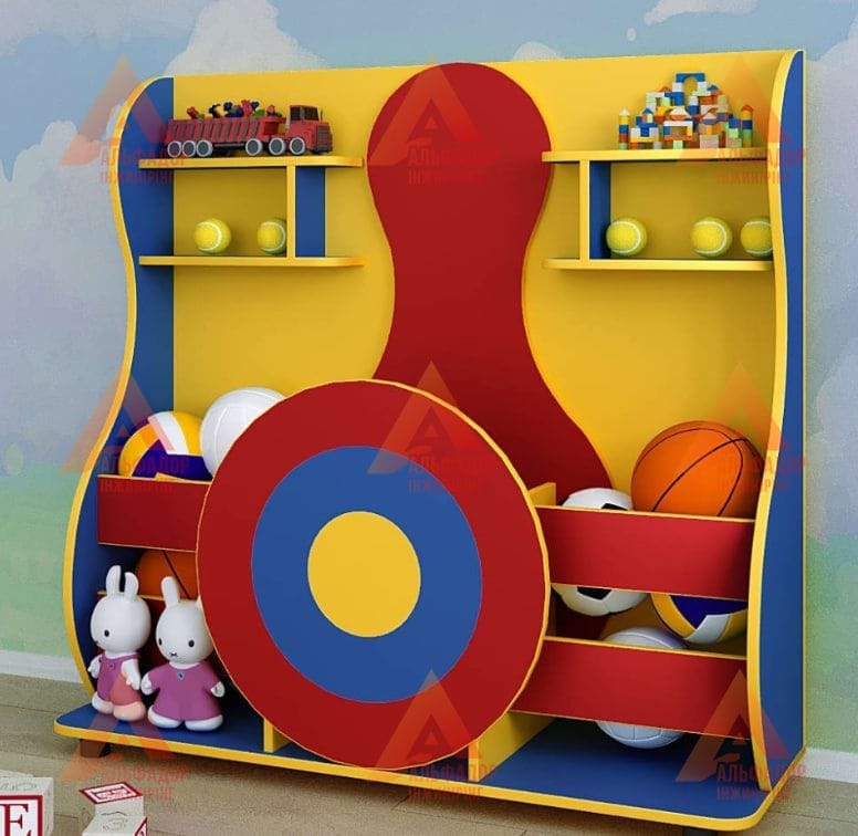 Дитяча ігрова стінка "Боулінг"