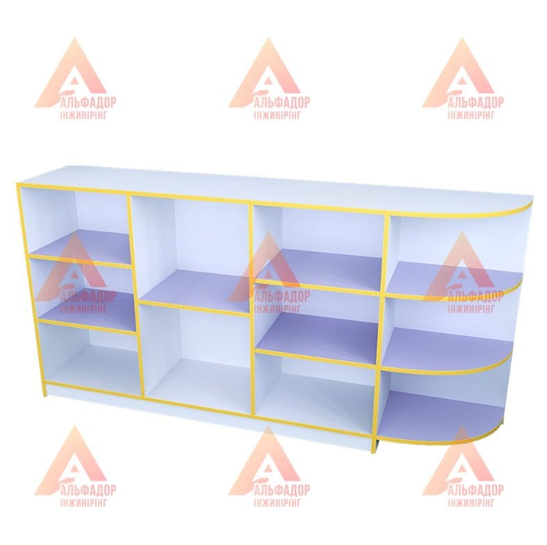 Стелаж для іграшок Всезнайка