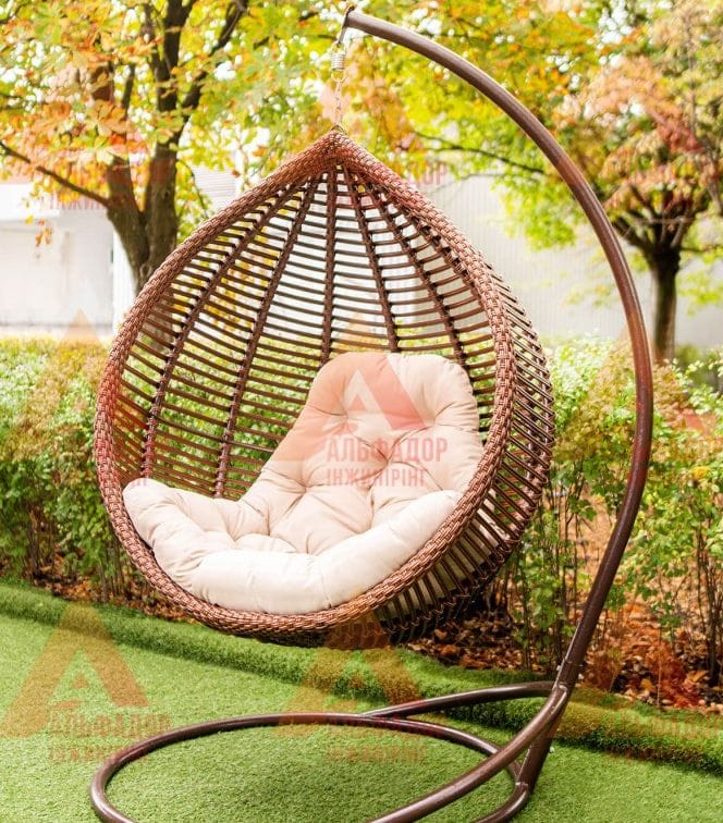 Підвісне крісло кокон Кіт Двохвильовий