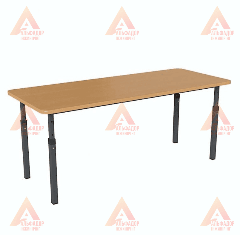 дитячий стіл, дитяча парта, стіл прямокутний, стіл для дитячого садка, стіл для дошкільних закладів, дитячі меблі, стіл для дітей, стіл з металевим каркасом, стіл з ДСП, стіл з ПВХ кромкою, стіл бук, стіл дуб сонома, стіл вільха, стіл яблуня локарно, регу