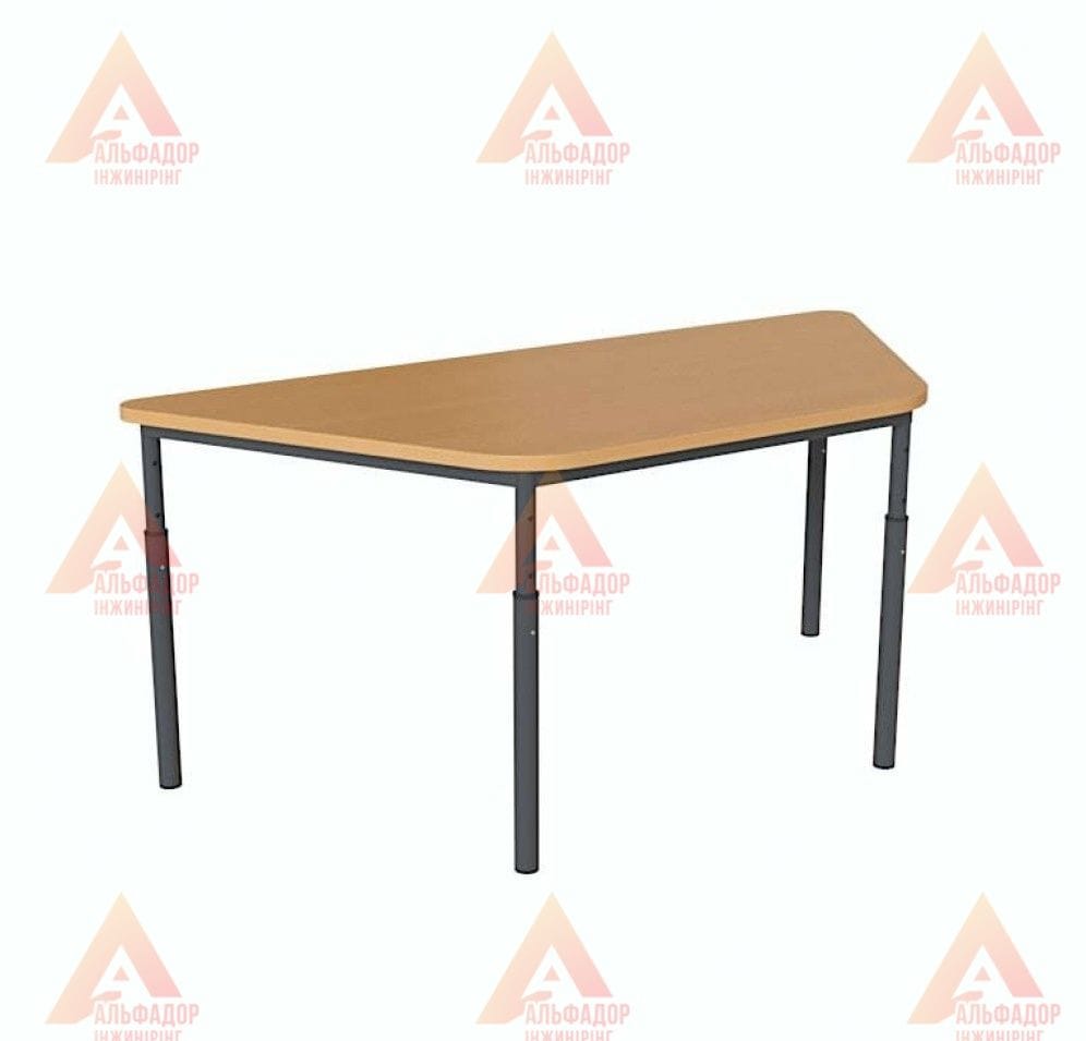 дитячий стіл, дитяча парта, шестигранний дитячий стіл, стіл для дитячого садка, стіл для дошкільних закладів, дитячі меблі, стіл для дітей, стіл з металевим каркасом, стіл з ДСП, стіл з ПВХ кромкою, стіл бук, стіл дуб сонома, стіл дуб молочний, стіл вільх