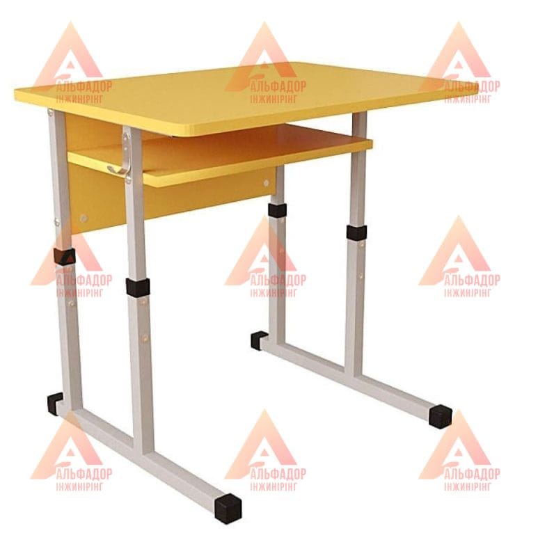 Стіл Аудит регульований по висоті 20×20 до 25×25 одномісний