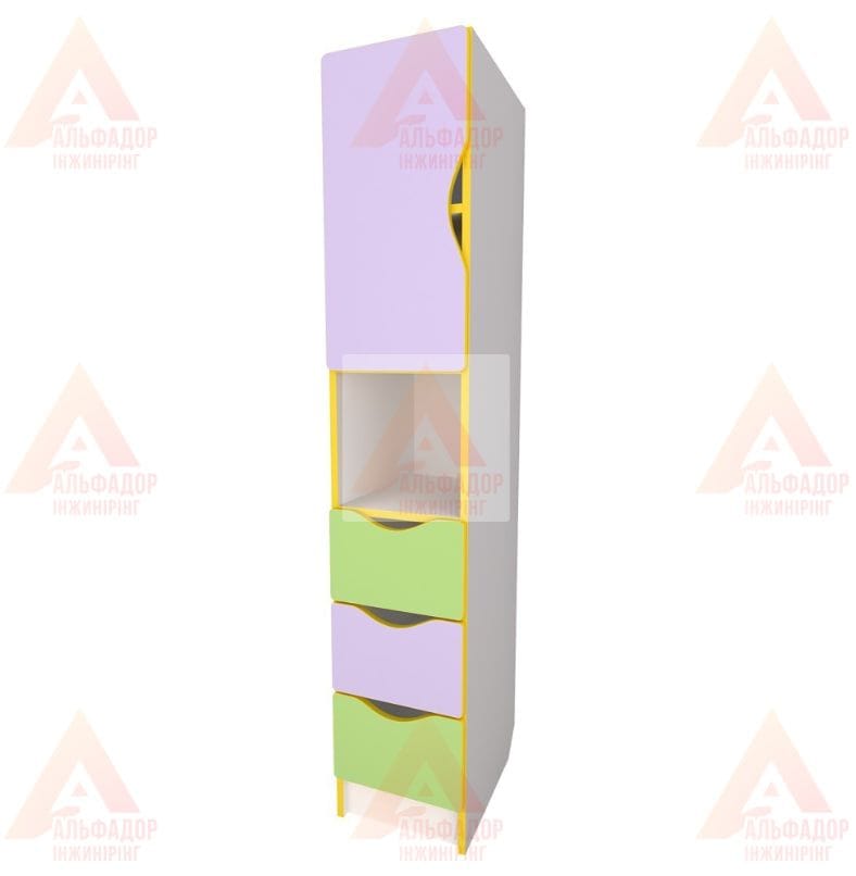 шафа дитяча, шафа для дитячих садків, шафа для школи, шкаф для дітей, дитяча шафа, шафа з ДСП, шафа для книг дитяча